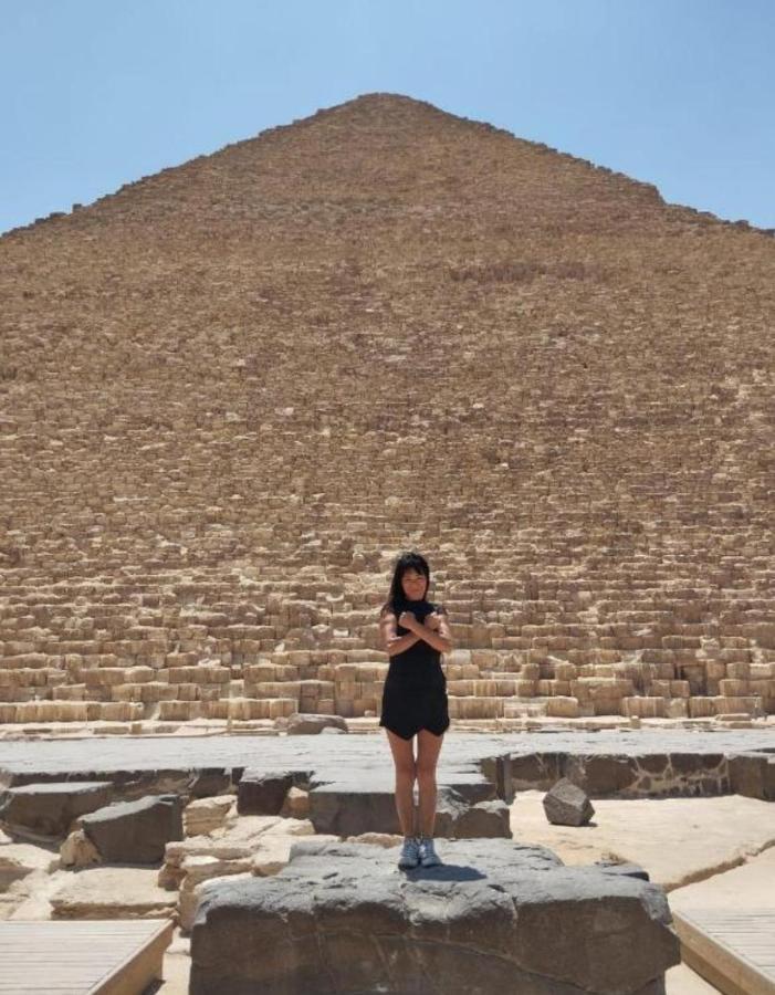 Pyramid View Gh Hotel Kafrat al Jabal Exterior foto
