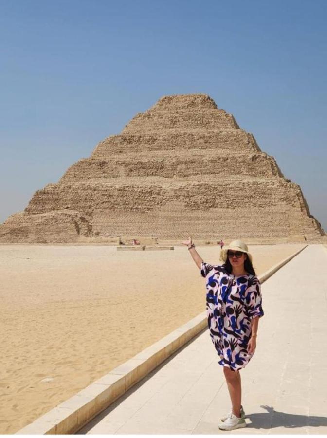Pyramid View Gh Hotel Kafrat al Jabal Exterior foto