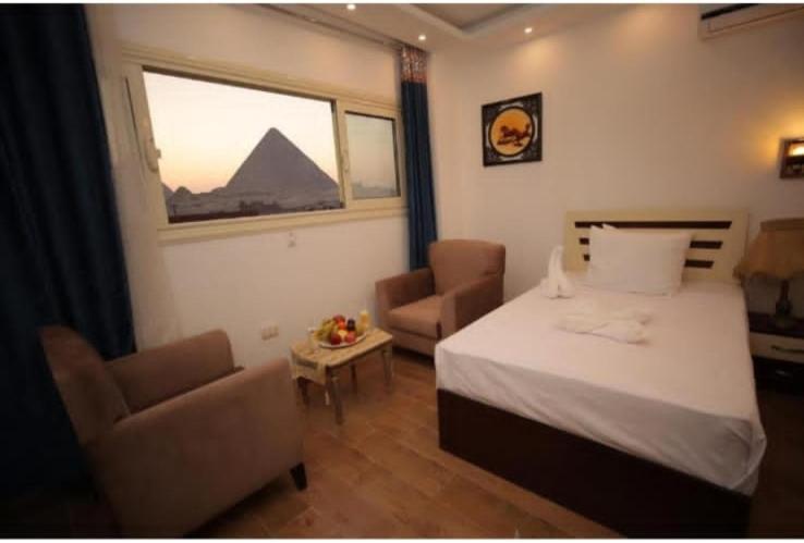 Pyramid View Gh Hotel Kafrat al Jabal Exterior foto