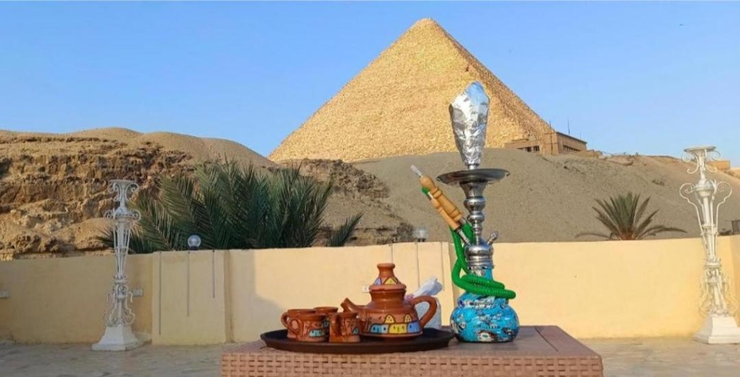 Pyramid View Gh Hotel Kafrat al Jabal Exterior foto