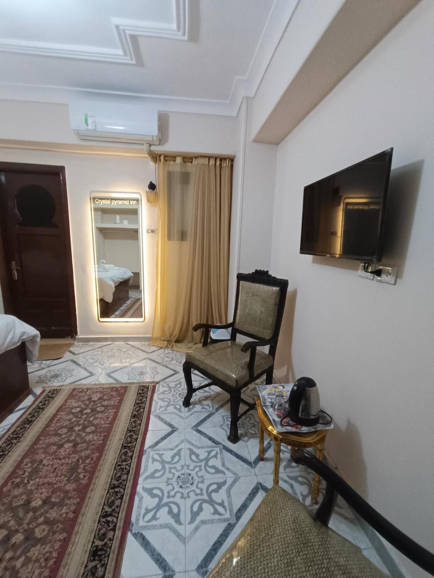 Pyramid View Gh Hotel Kafrat al Jabal Exterior foto