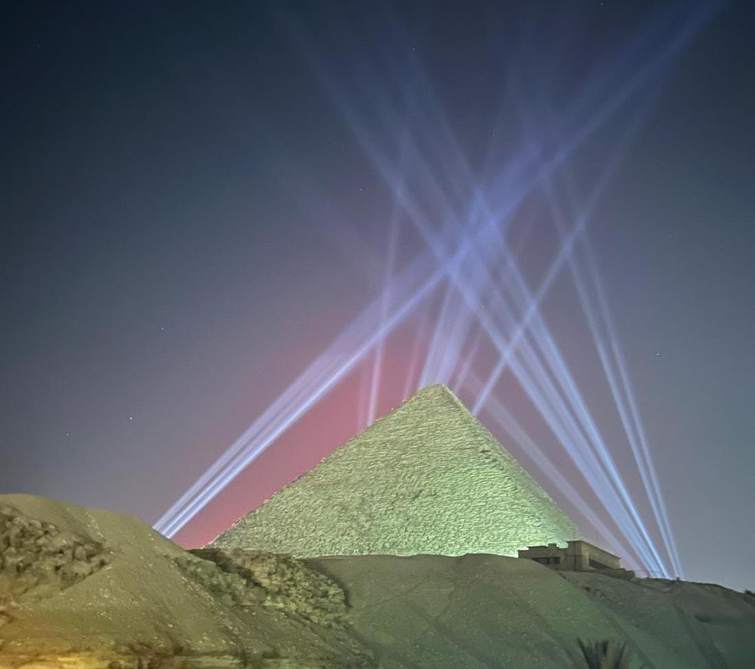 Pyramid View Gh Hotel Kafrat al Jabal Exterior foto