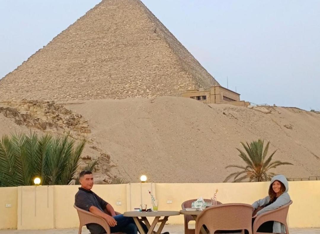 Pyramid View Gh Hotel Kafrat al Jabal Exterior foto