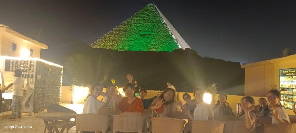 Pyramid View Gh Hotel Kafrat al Jabal Exterior foto
