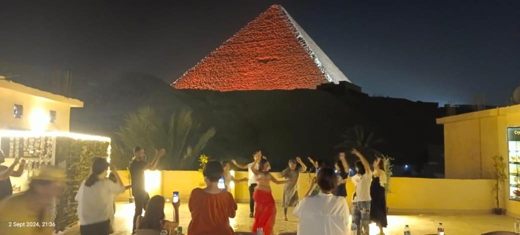 Pyramid View Gh Hotel Kafrat al Jabal Exterior foto