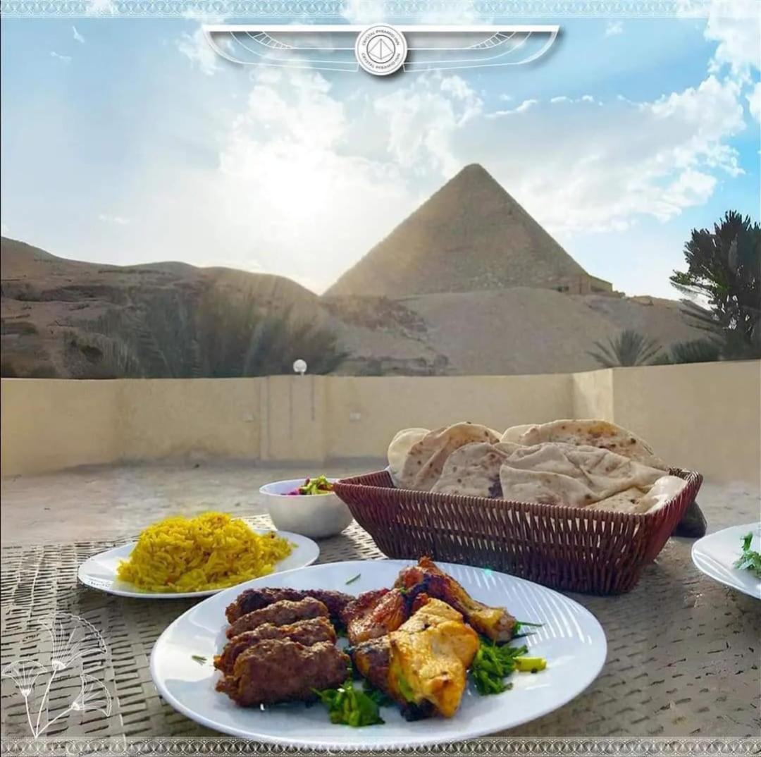 Pyramid View Gh Hotel Kafrat al Jabal Exterior foto