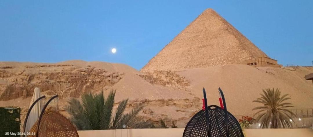 Pyramid View Gh Hotel Kafrat al Jabal Exterior foto